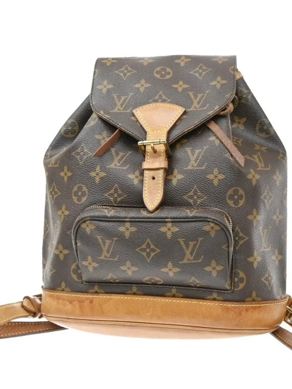 LOUIS VUITTON Montsouris MM Backpack Bag Monogram M51136 France 13KD505